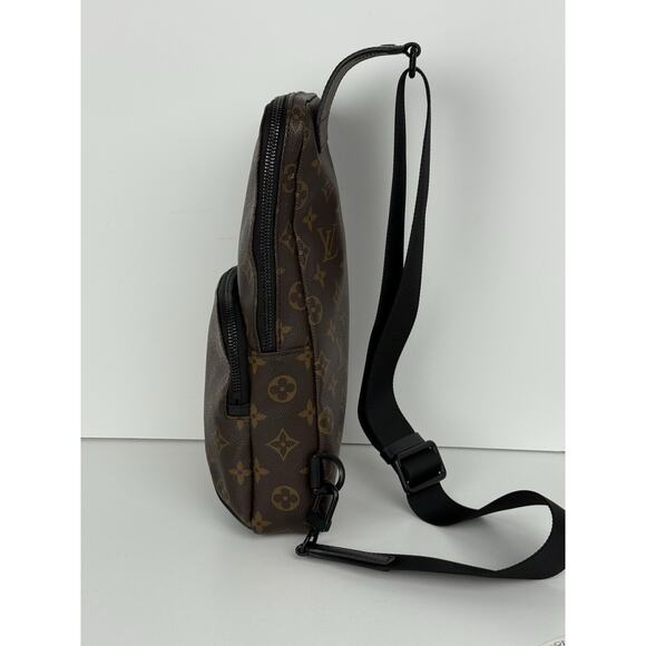 LOUIS VUITTON Monogram Macaser Avenue Sling Bag Men's - Picture 4 of 13